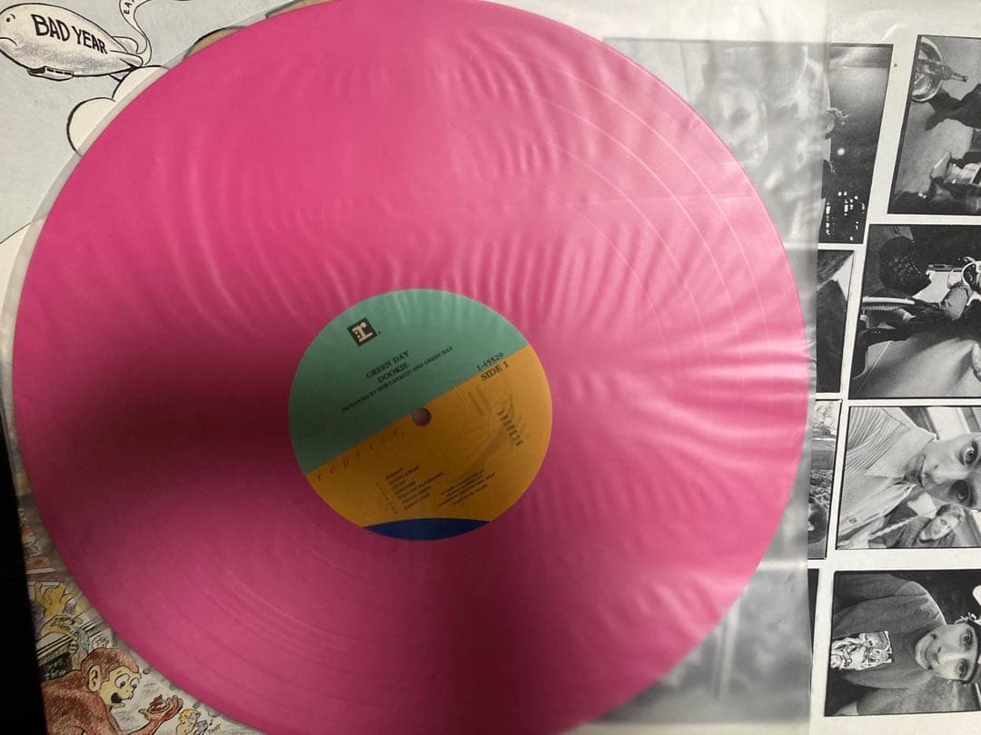 RE：輸入盤LPピンク：Green Day(グリーン・デイ) Dookie