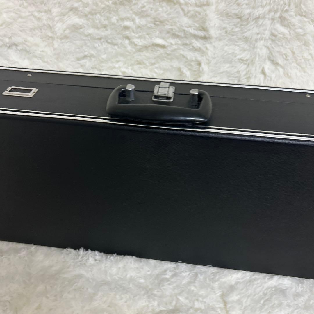尺八　８本収納　キャリングケース　レザー　ハードケース
