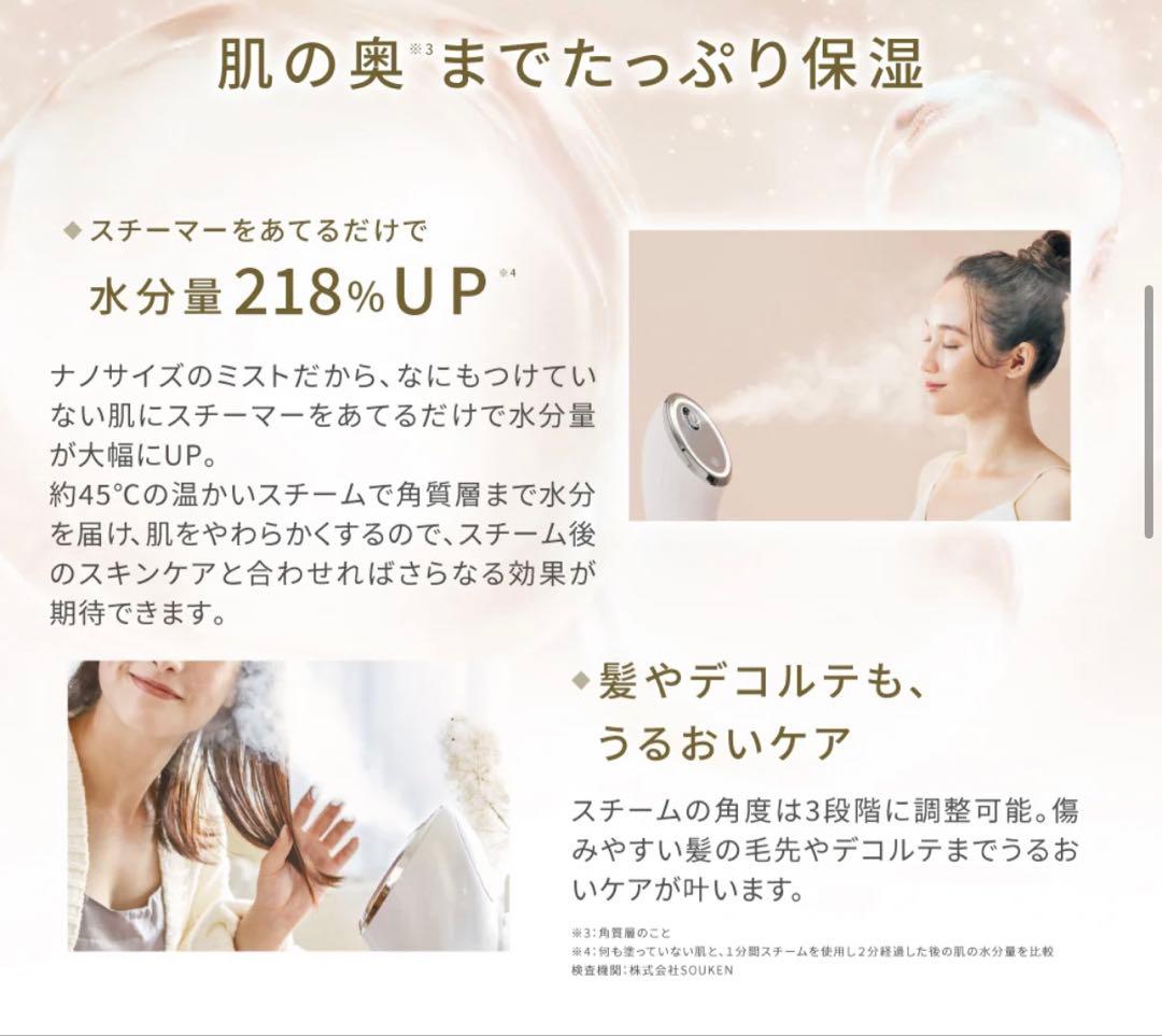 FESTINO フェイシャル クレンジング ナノスチーマー