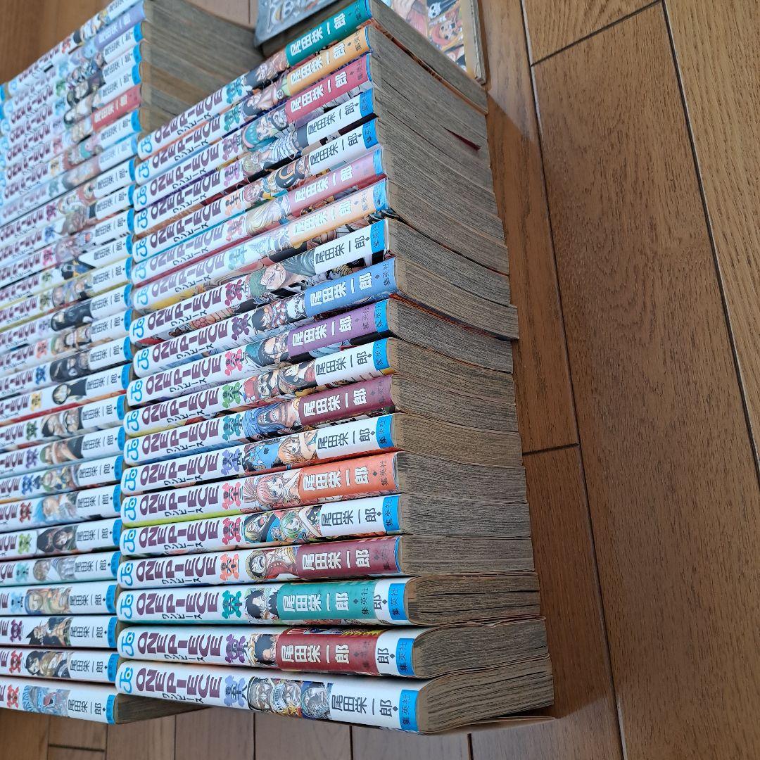 ONE PIECE　コミック　1~76巻　零、千巻付き！