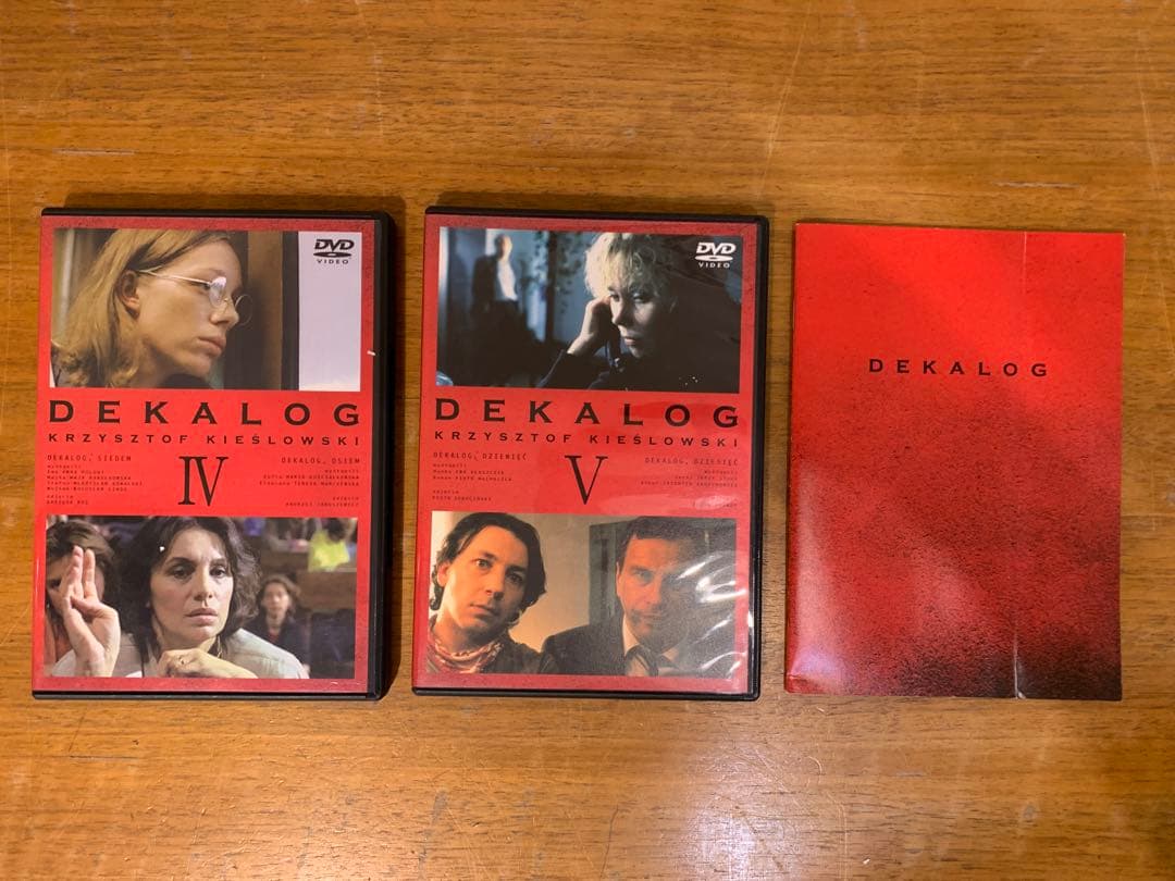 N0907-22★DVD DEKALOG デカローグ1〜5 点セット ポーランド
