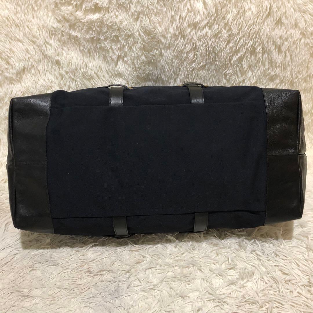 未使用☆イルビゾンテ 2way ボストンバッグ ショルダー ブラック メンズ