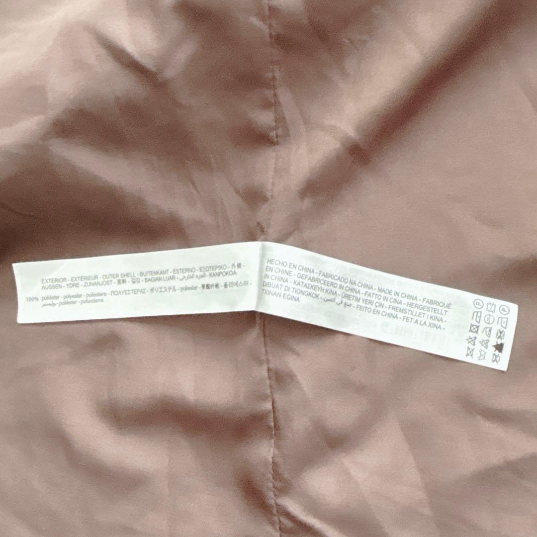 極美品　ZARA ボア ロングコート テディベア オーバーサイズ　ブラウン　XS