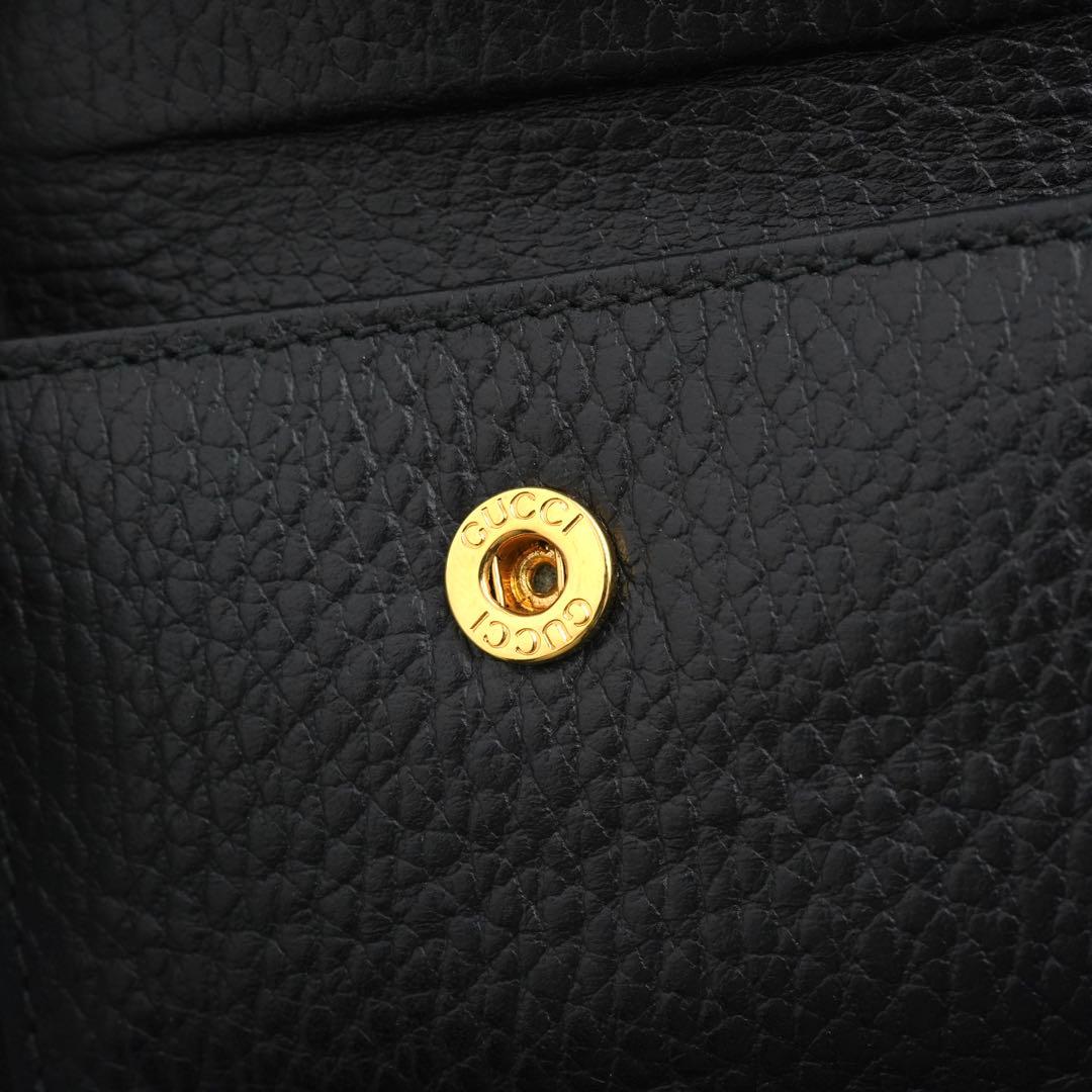 ✨新品未使用・箱付き✨　GUCCI ミニ財布　マーモント　GGロゴ　三つ折り