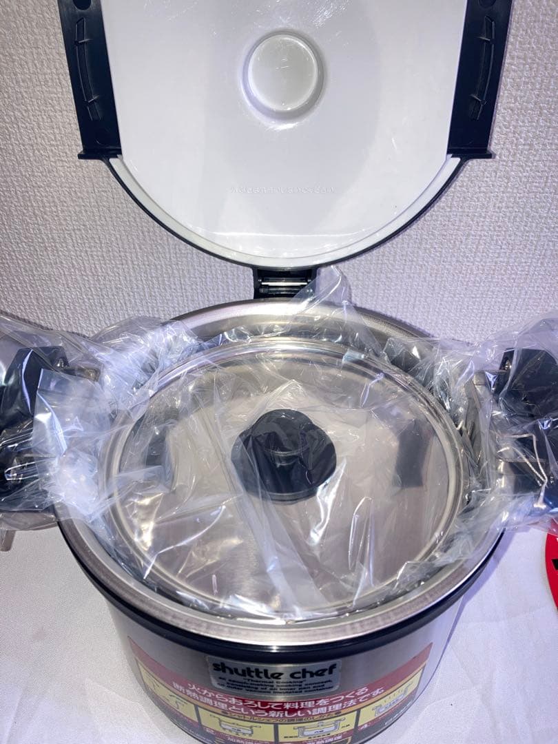 未使用　サーモス 真空保温調理器　シャトルシェフ3L KPA-3000 ブラック