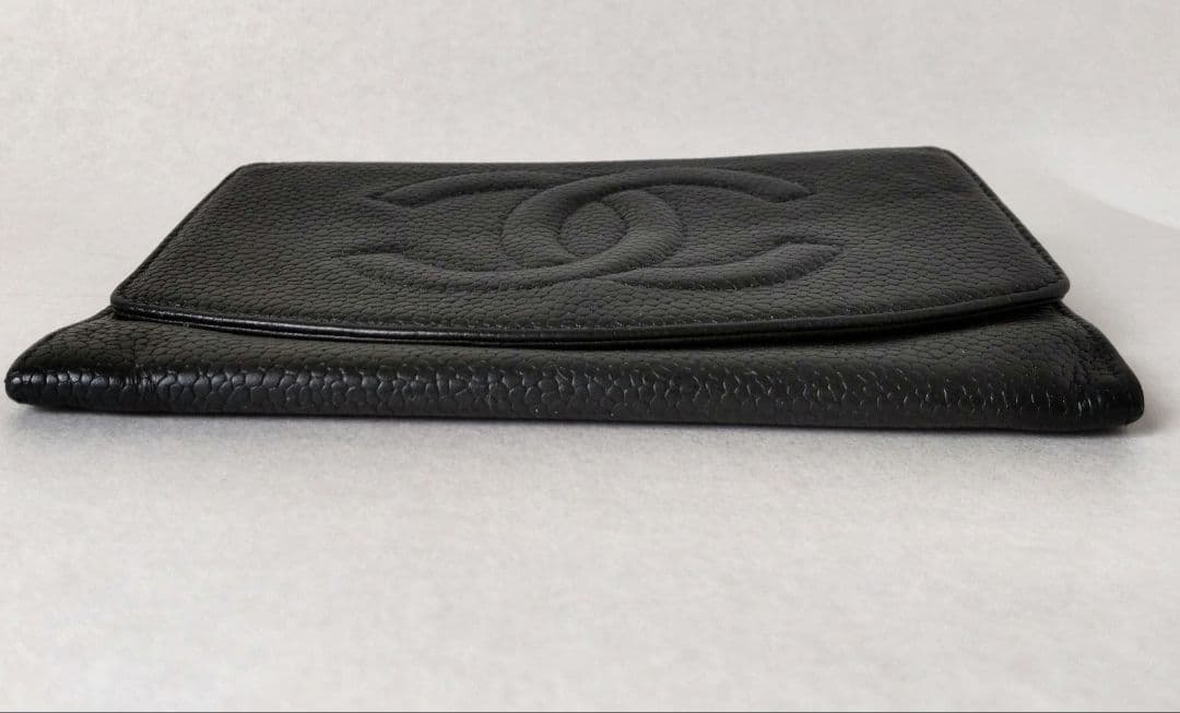 CHANEL シャネル 二つ折り財布 ココマーク