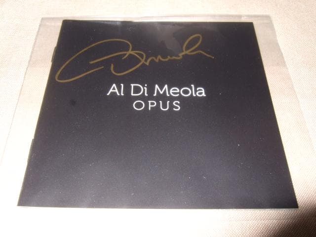 AL DI MEOLA,直筆サイン入り,アル・ディ・メオラ,新品