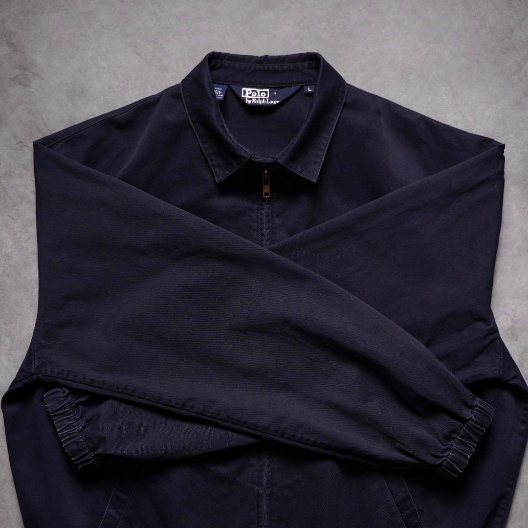 90s Ralph Lauren ドミニカ製 コットンスウィングトップ ネイビー