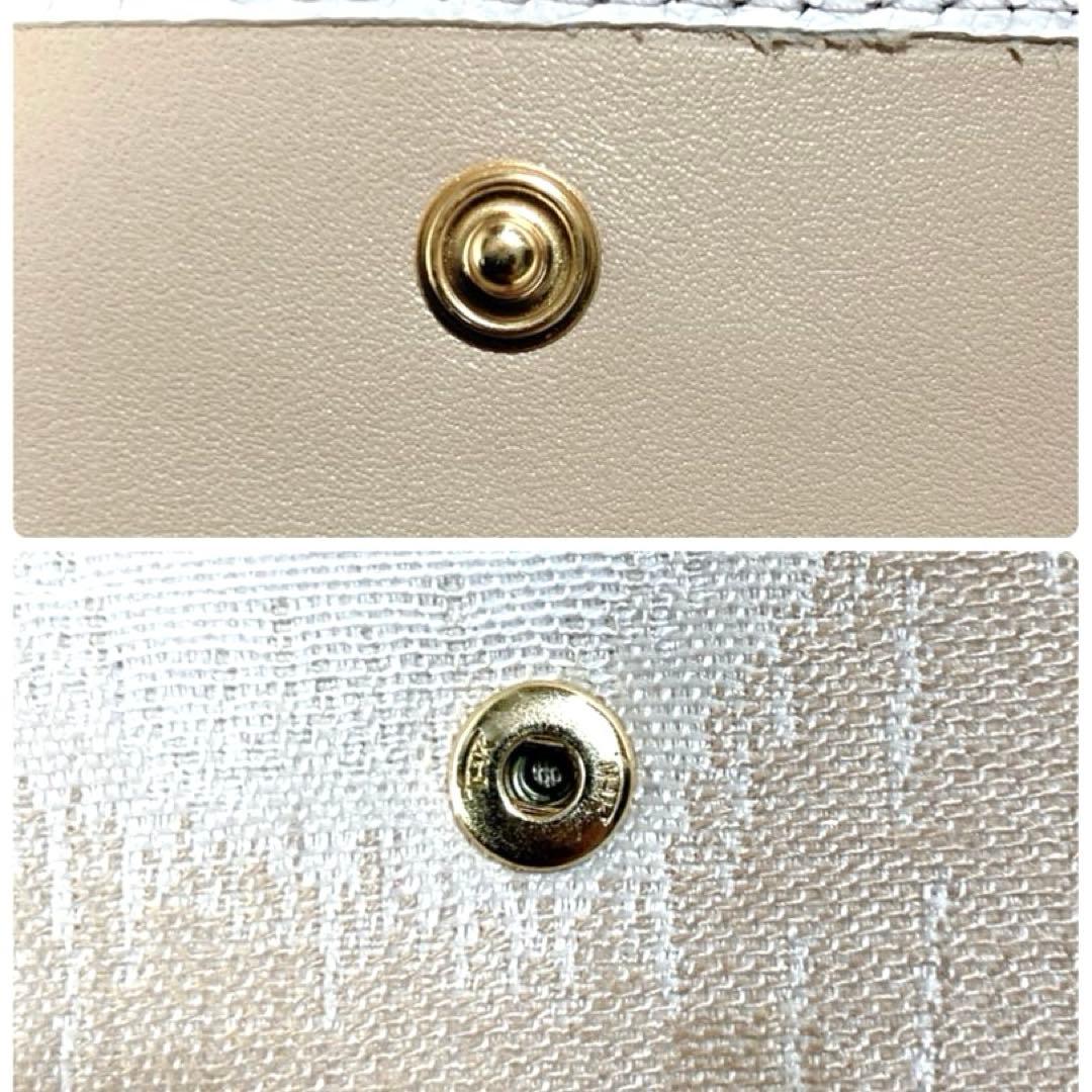 ✨新品 ヴィヴィアンウエストウッド 三つ折り財布 オーブ ベージュ ジャガード
