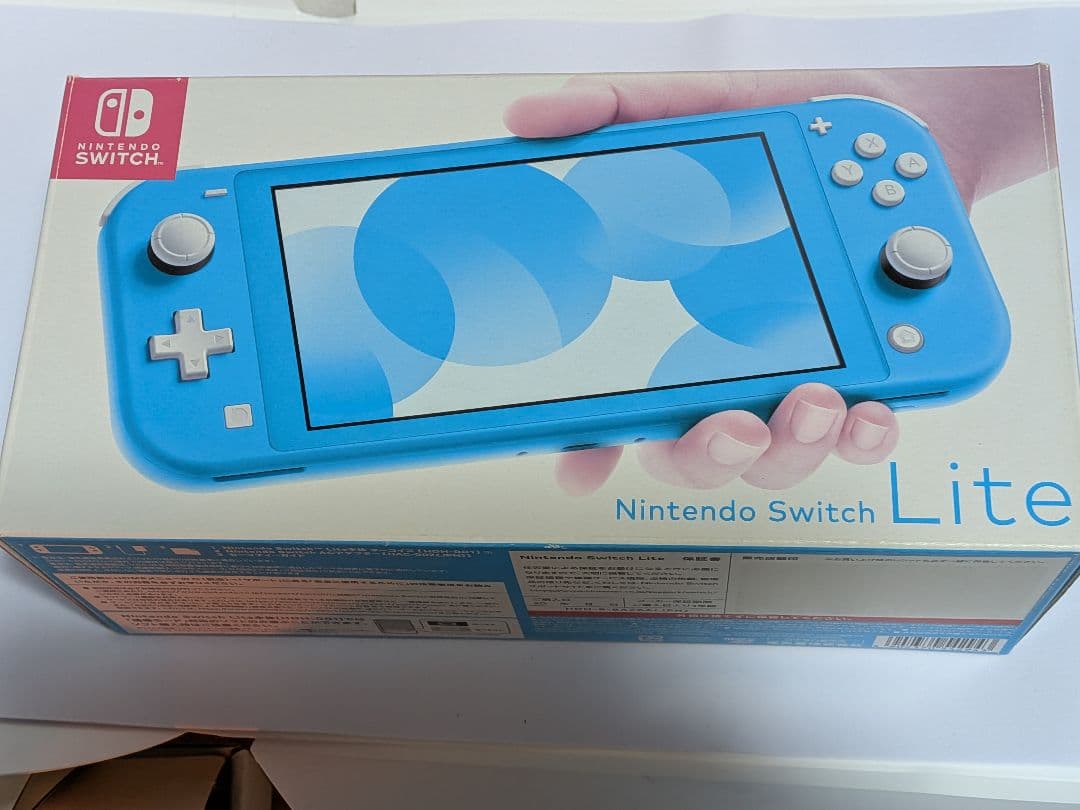Nintendo Switch Lite 本体 青 L GEAR 付
