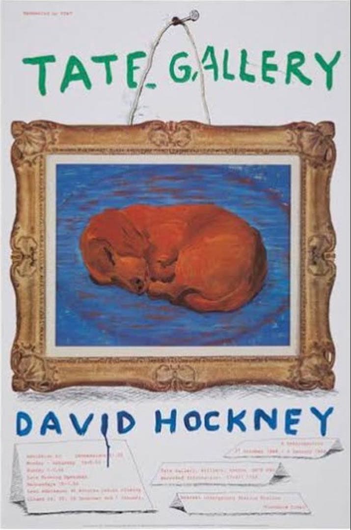 ディビッド・ホックニー David Hockney テートモダン 正規ポスター