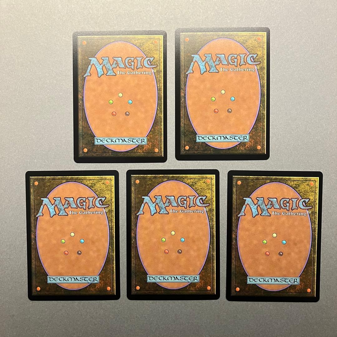 MTG スパイダーマン レイズド Foil 基本土地 ５種セット