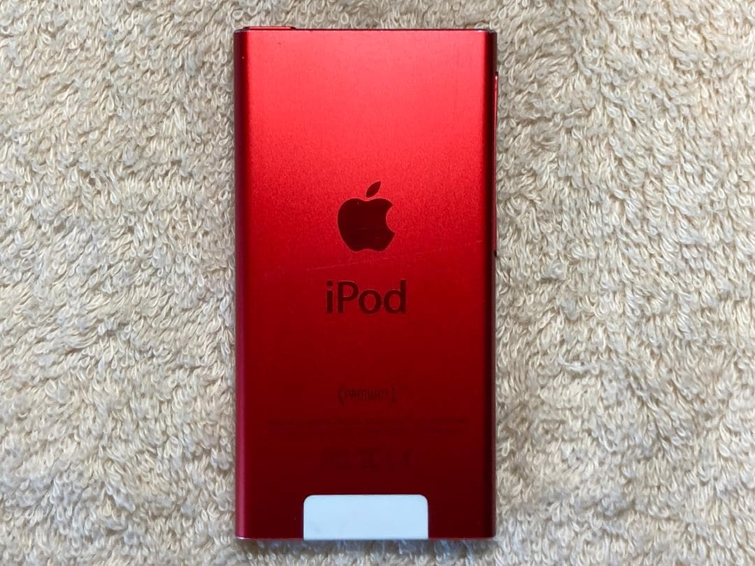 ポータブルプレーヤー iPod nano (PRODUCT) RED MKN72J/A [16GB]