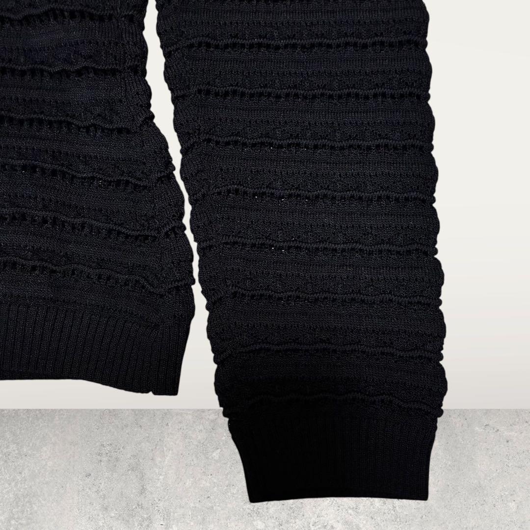 TADASHI SHOJI タダシショージ カーディガン　３D レース ブラック