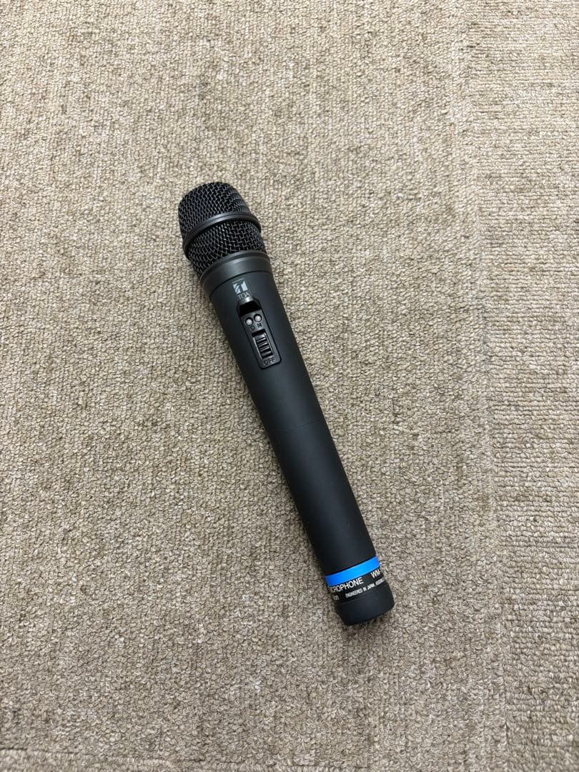 【極美品】TOA ワイヤレスマイク ハンド型 WM-1220 動作良好 希少純正