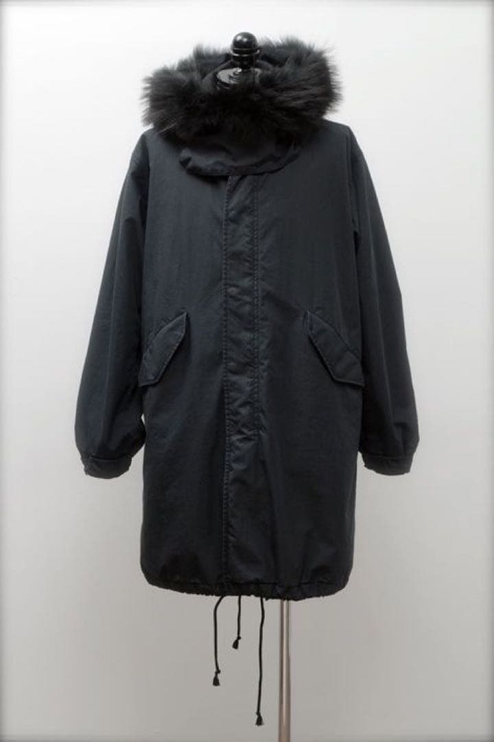 【値下げ】PUBLIC IMAGE　モッズコート　M-51　ブラック