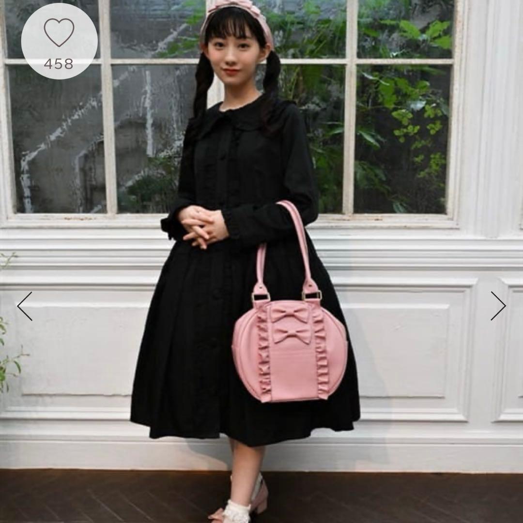 新品 axes femme kawaii ティアードトレンチコート ブラック