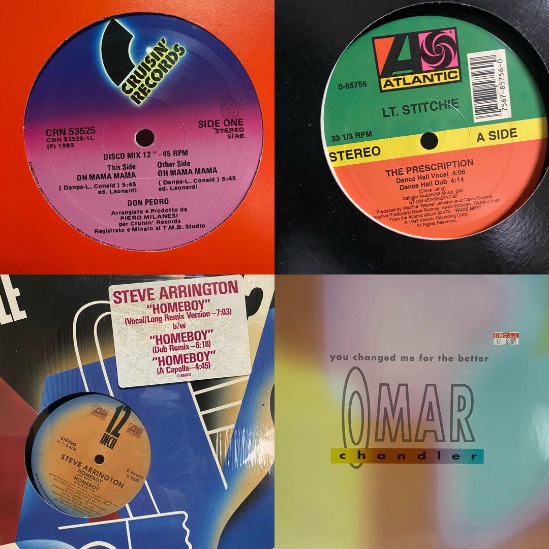 Disco 12inch レコード48枚セット　ディスコ シングル まとめ売り
