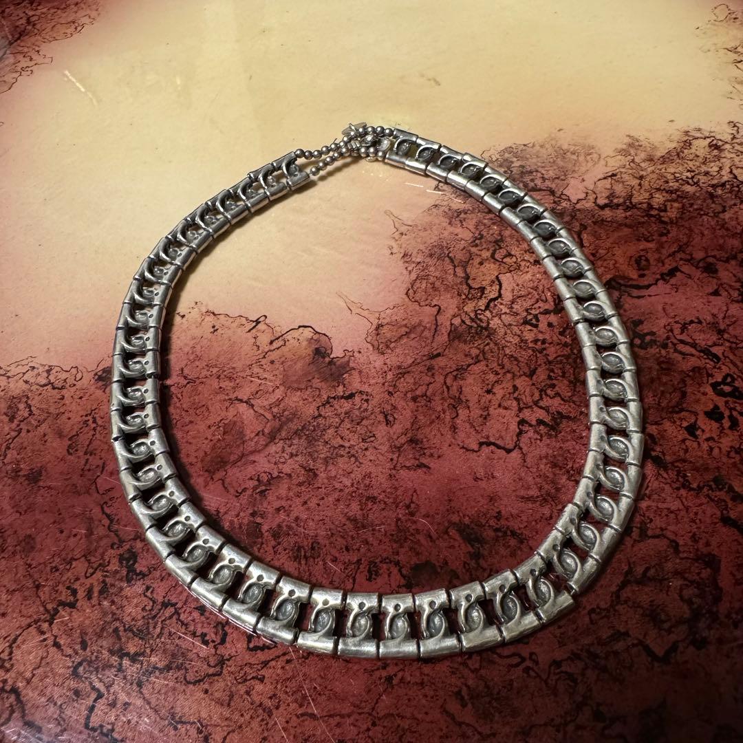 【専用】vintage silver925 蛇骨 chain necklace