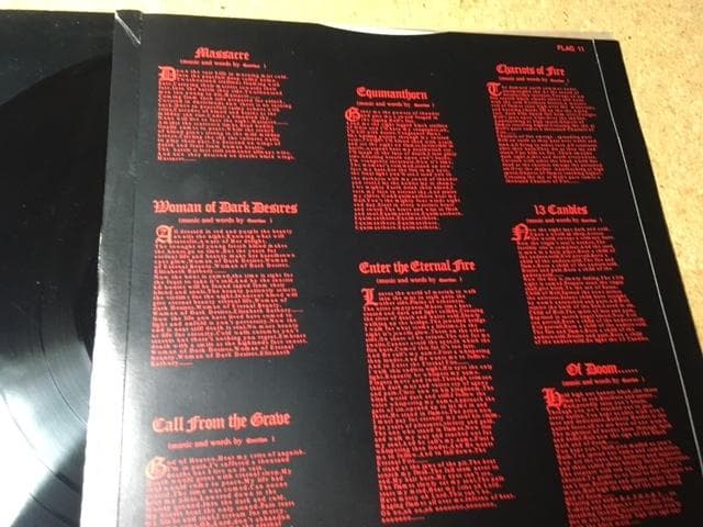 洋楽 BATHORY Under The Sign Of The Black Mark