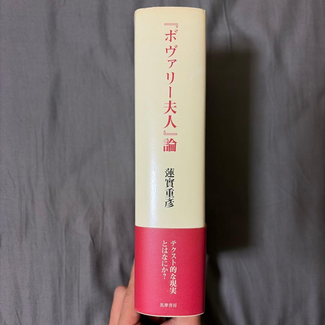 『ボヴァリー夫人』論 蓮實重彦