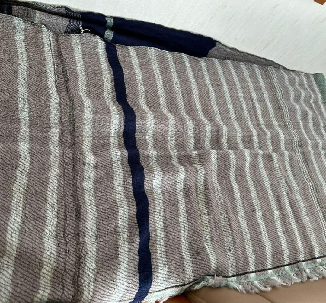 タマキニイメ　 rootsshawl middle ウールストール　未使用品