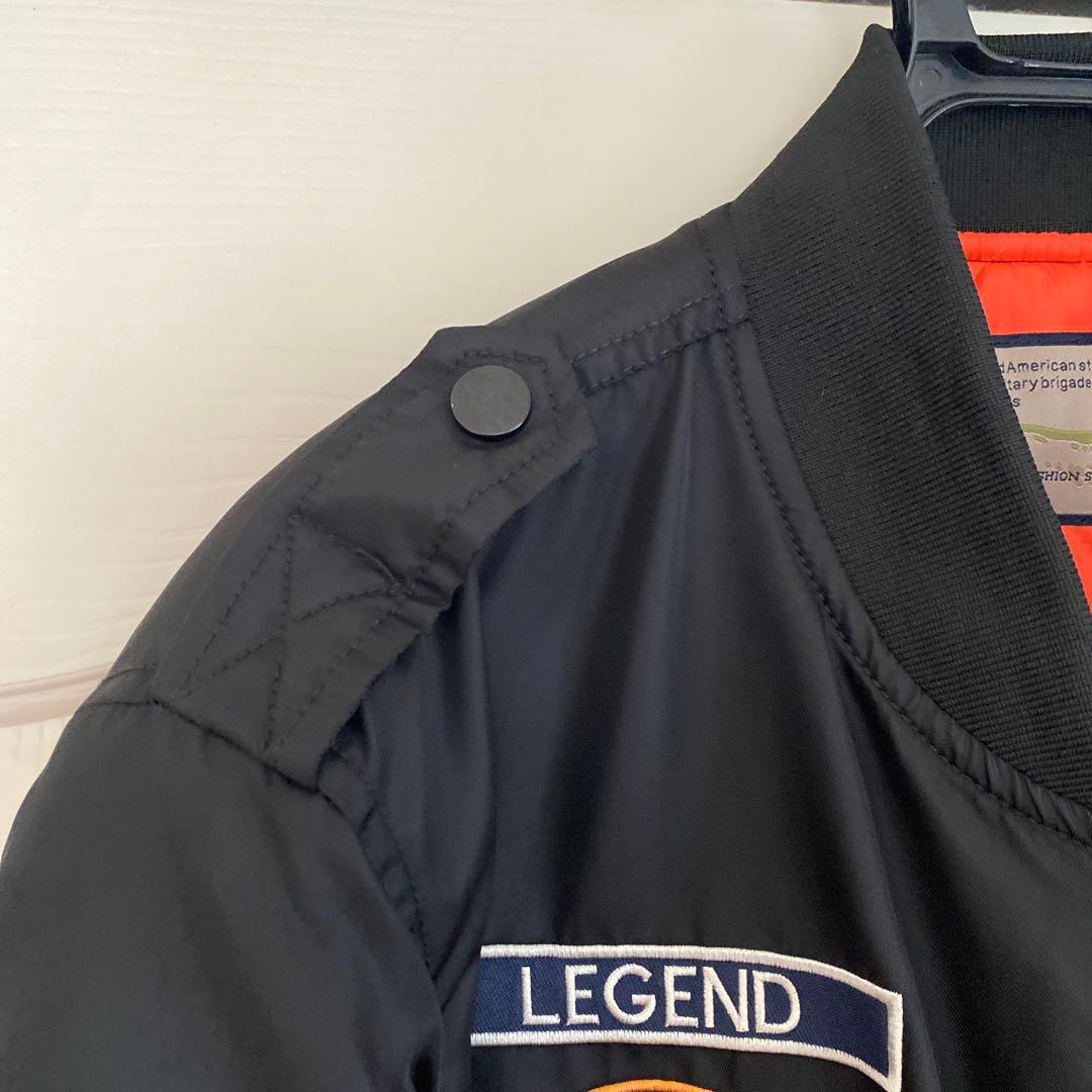 LEGEND MA-1 フライトジャケット 黒