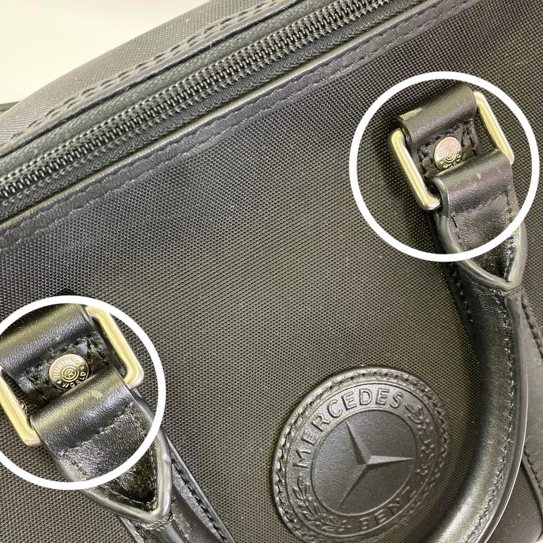 【中古】 ハンティングワールド メルセデスベンツ コラボ ボストンバッグ