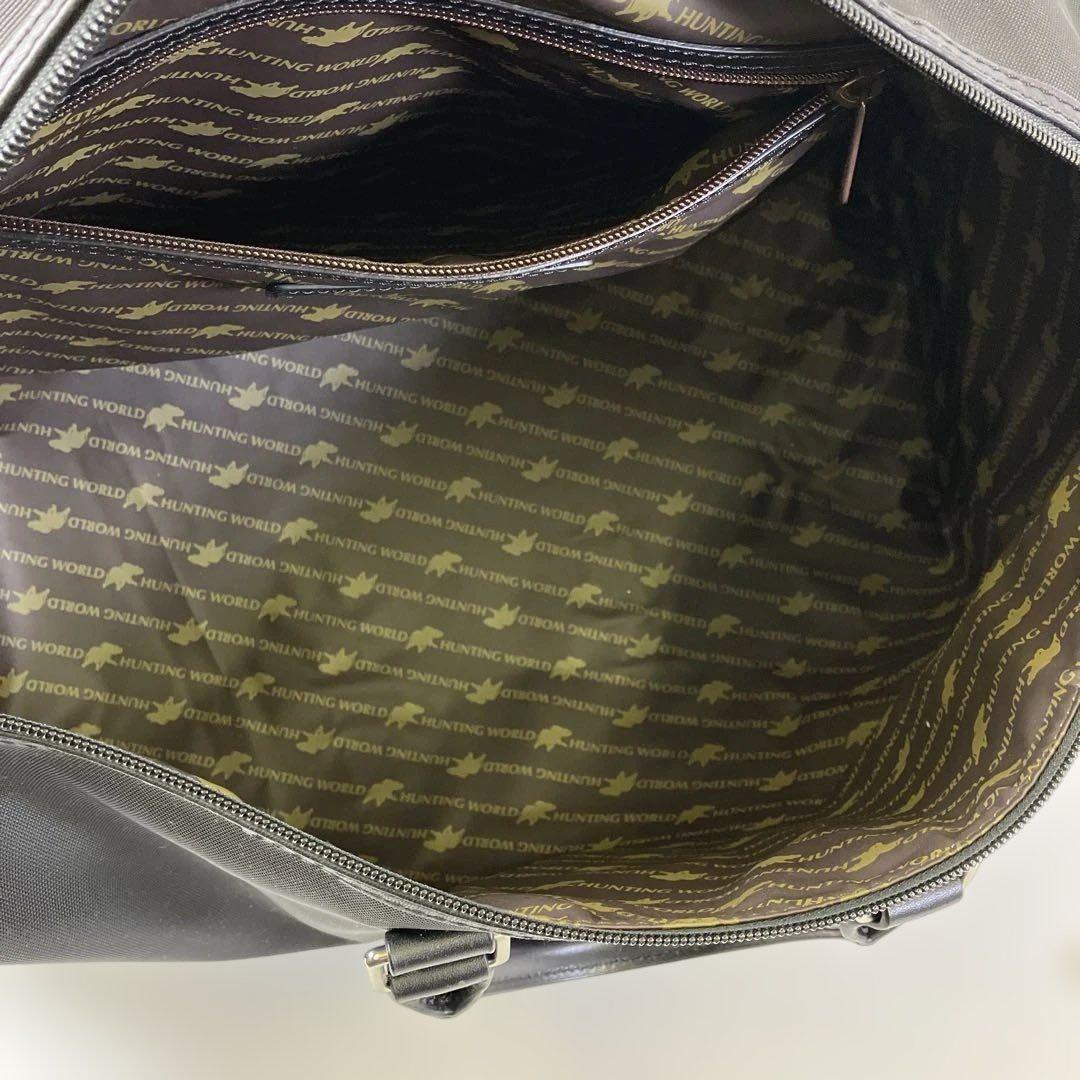 【中古】 ハンティングワールド メルセデスベンツ コラボ ボストンバッグ