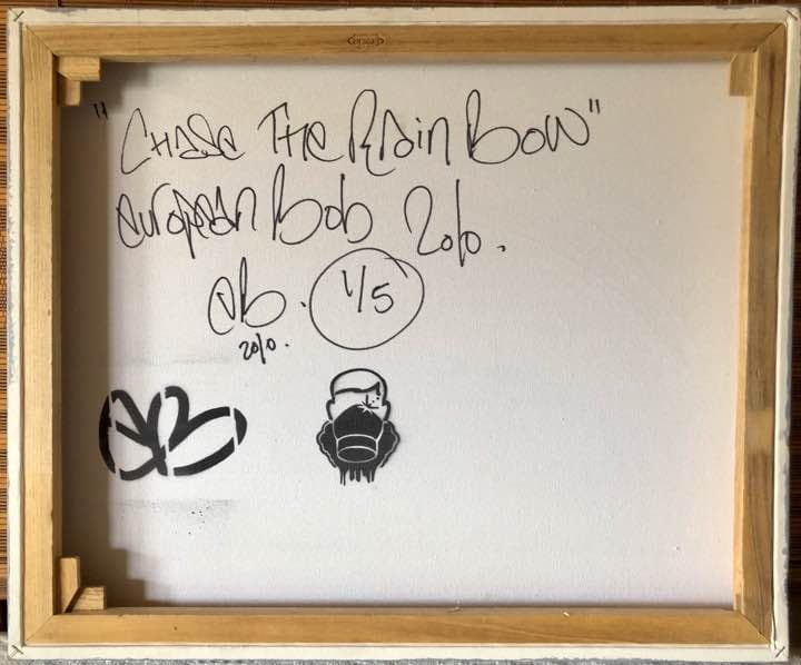 ★Europeam Bob作品『Chase The Rainbow』Banksy