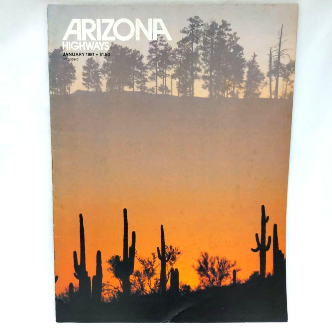 ARIZONA HIGHWAYS 1981年 1年分 アリゾナ 雑誌 アメリカ