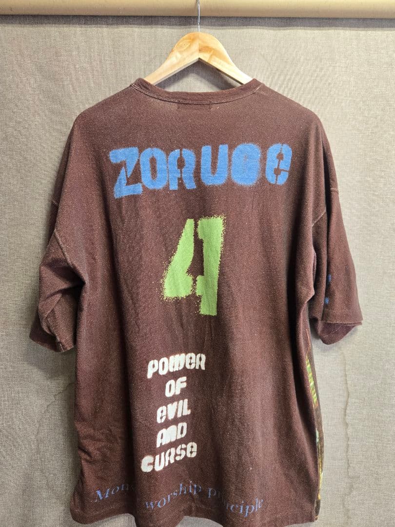 19SS UNDERCOVER 総柄TEE ZORUGE Tシャツ TOKYO