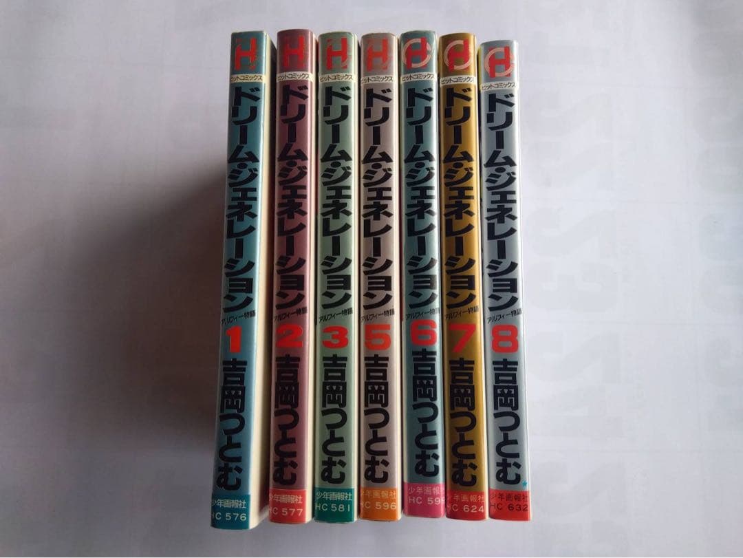 THE ALFEEドリーム ジェネレーション 1-3、5-8巻 アルフィー物語