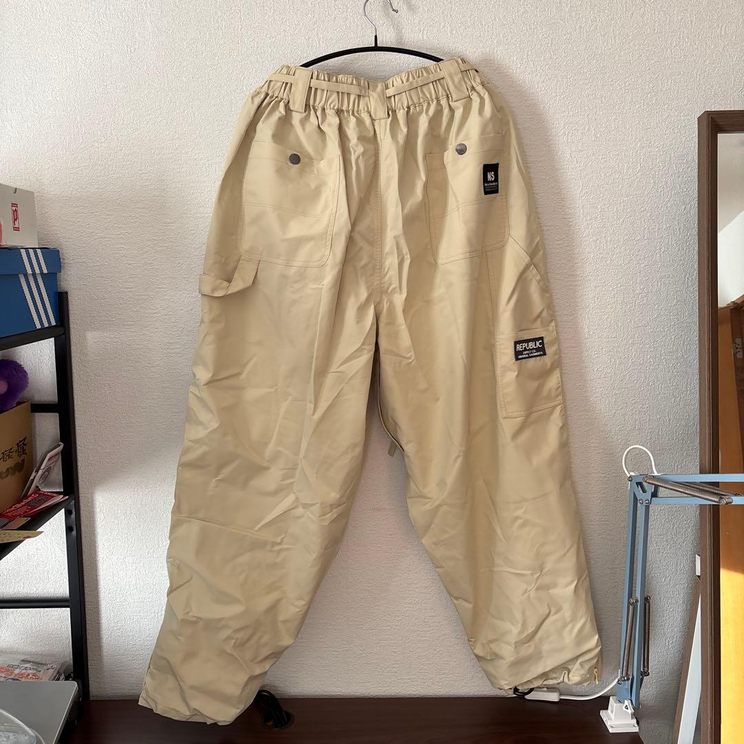【おしるこ茶太郎】REPUBLIC スノボーウェアセット　XL.L