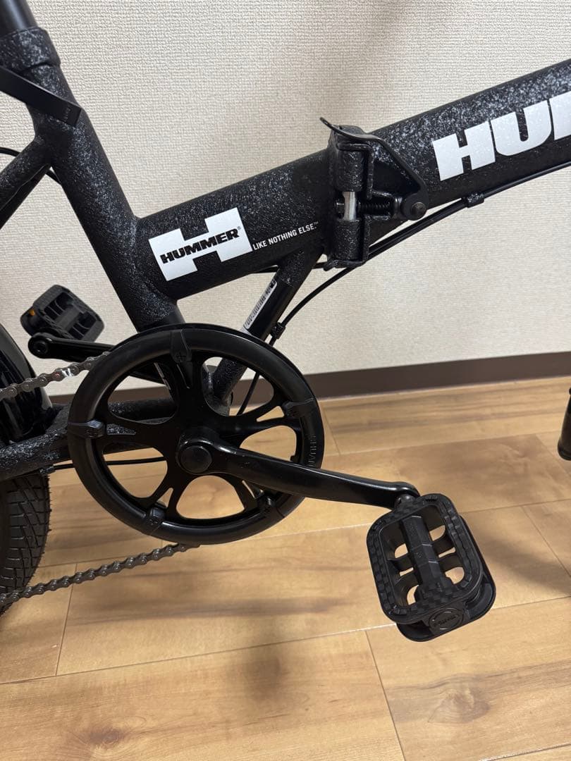 【新品】折りたたみ自転車　ハマー　HUMMER ブラック