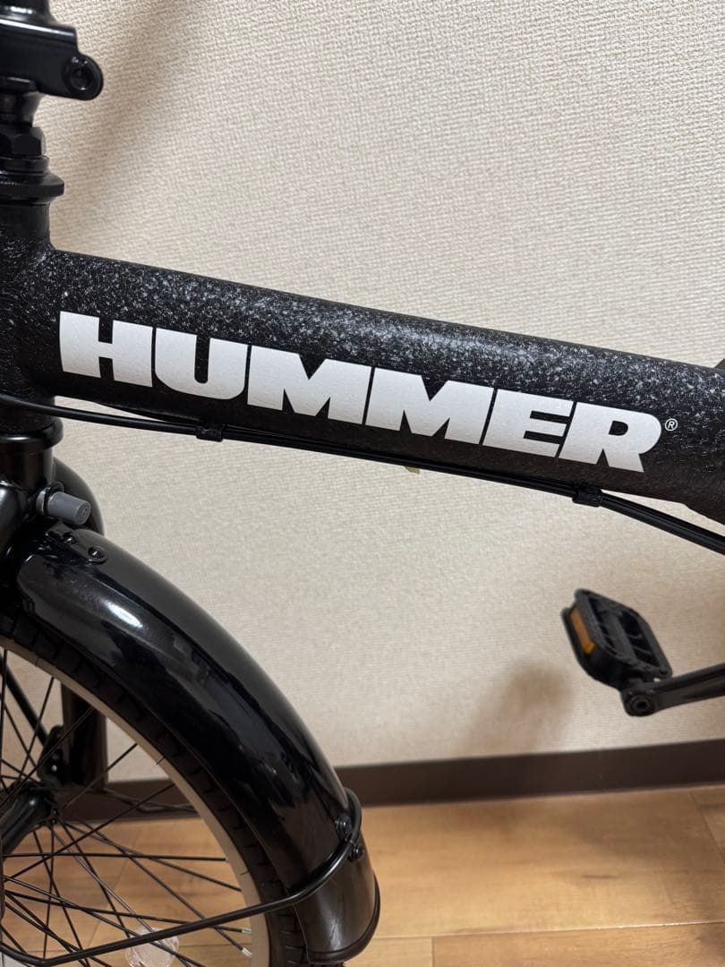 【新品】折りたたみ自転車　ハマー　HUMMER ブラック