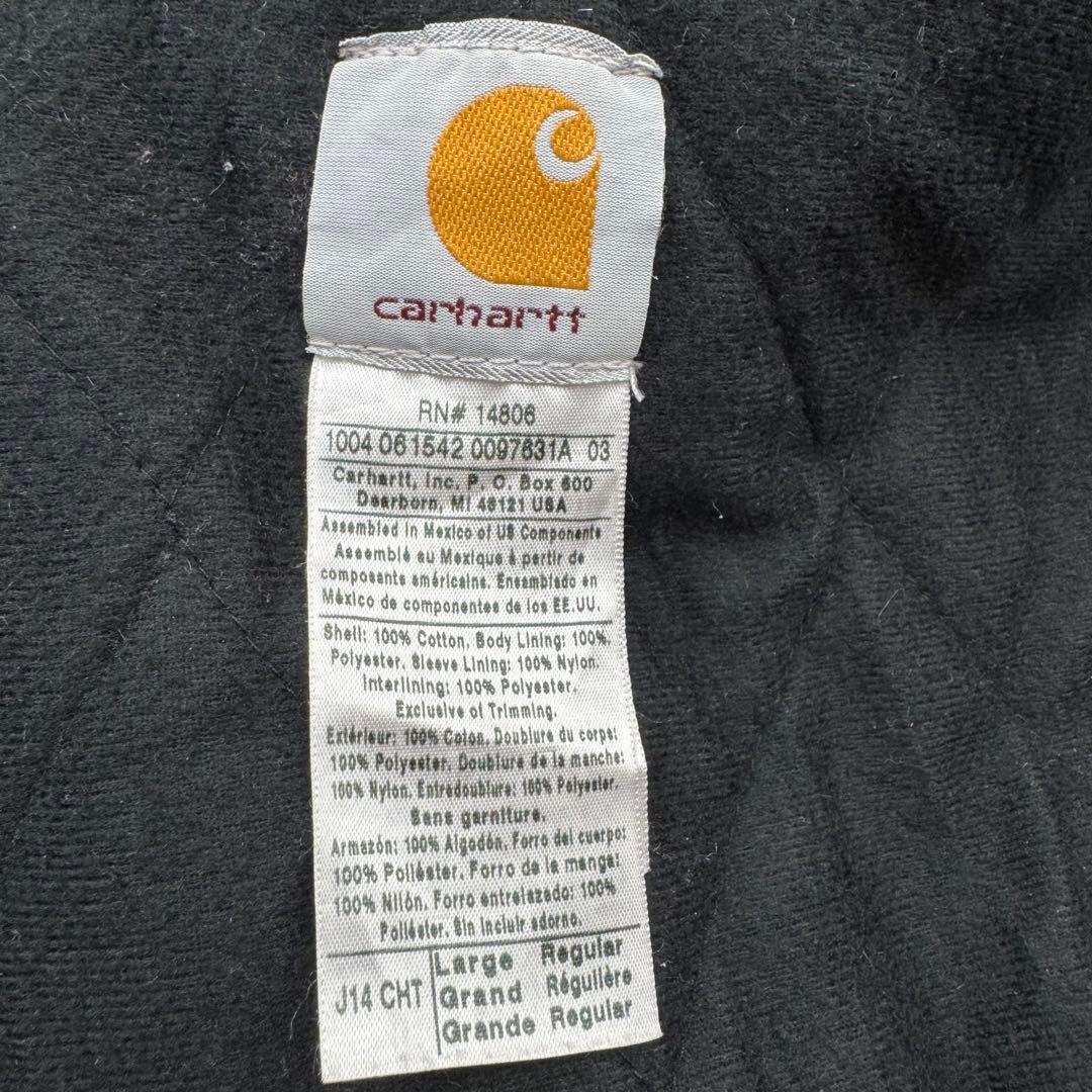 carhartt サンタフェジャケット J14 CHT ブラウン　L ダック