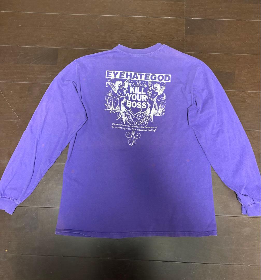 激レア EYEHATEGOD パープル バンドTシャツ