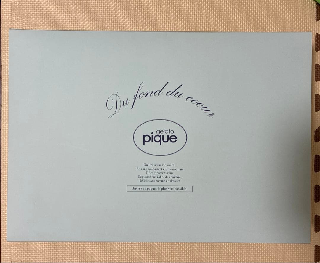 【新品】PEANUTS GELATO PIQUE ルームウェア ネイビー・ピンク