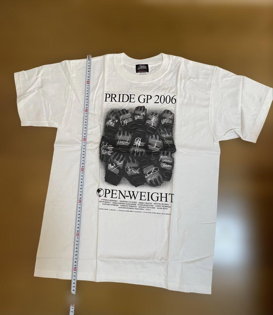 PRIDE GP 2006 サイン入りTシャツ Lサイズ