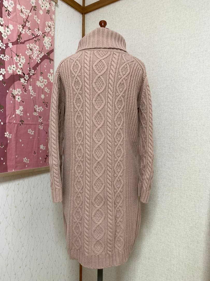 美品 BLUE LABEL CRESTBRIDGE ニットワンピース・ピンク