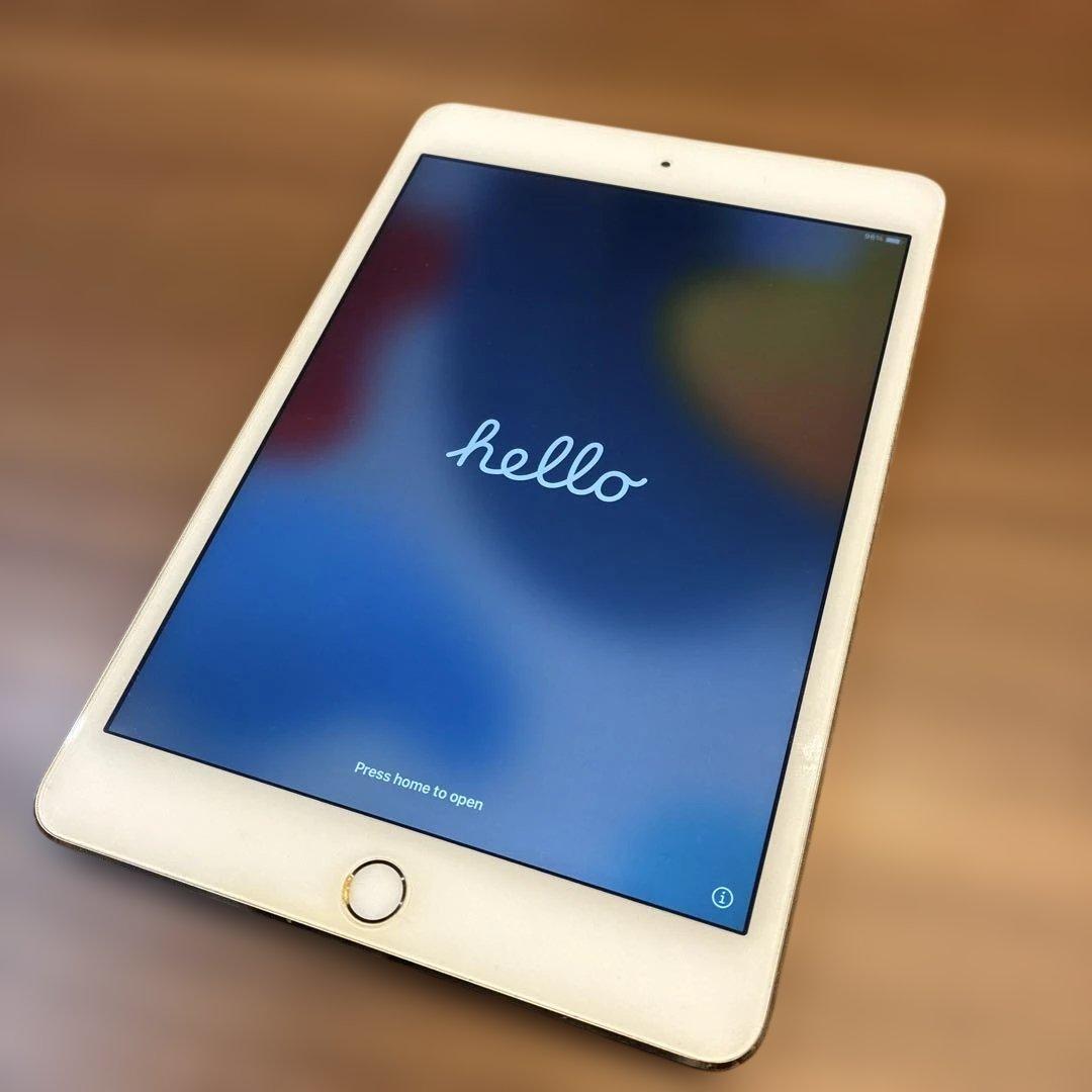 【美品】iPad mini 4 ゴールド 32G wifiモデル