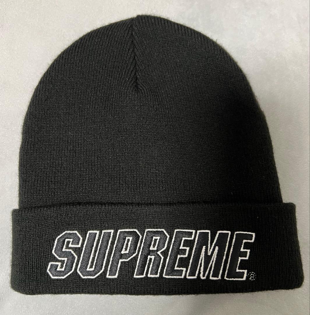 SUPREME ビーニー 黒