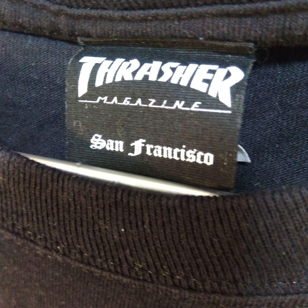 激レアTHRASHER × ANTHRAX Tシャツ スラッシャー80s