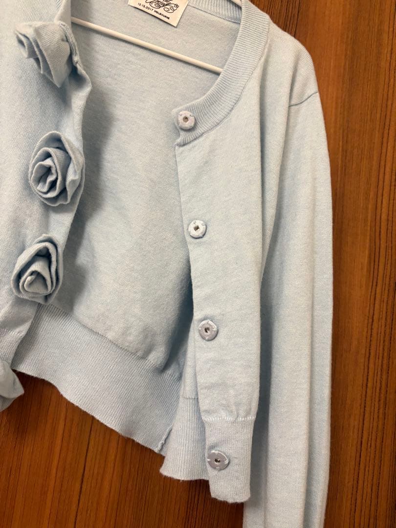 トップス Treat urself Rose flower motif cardigan