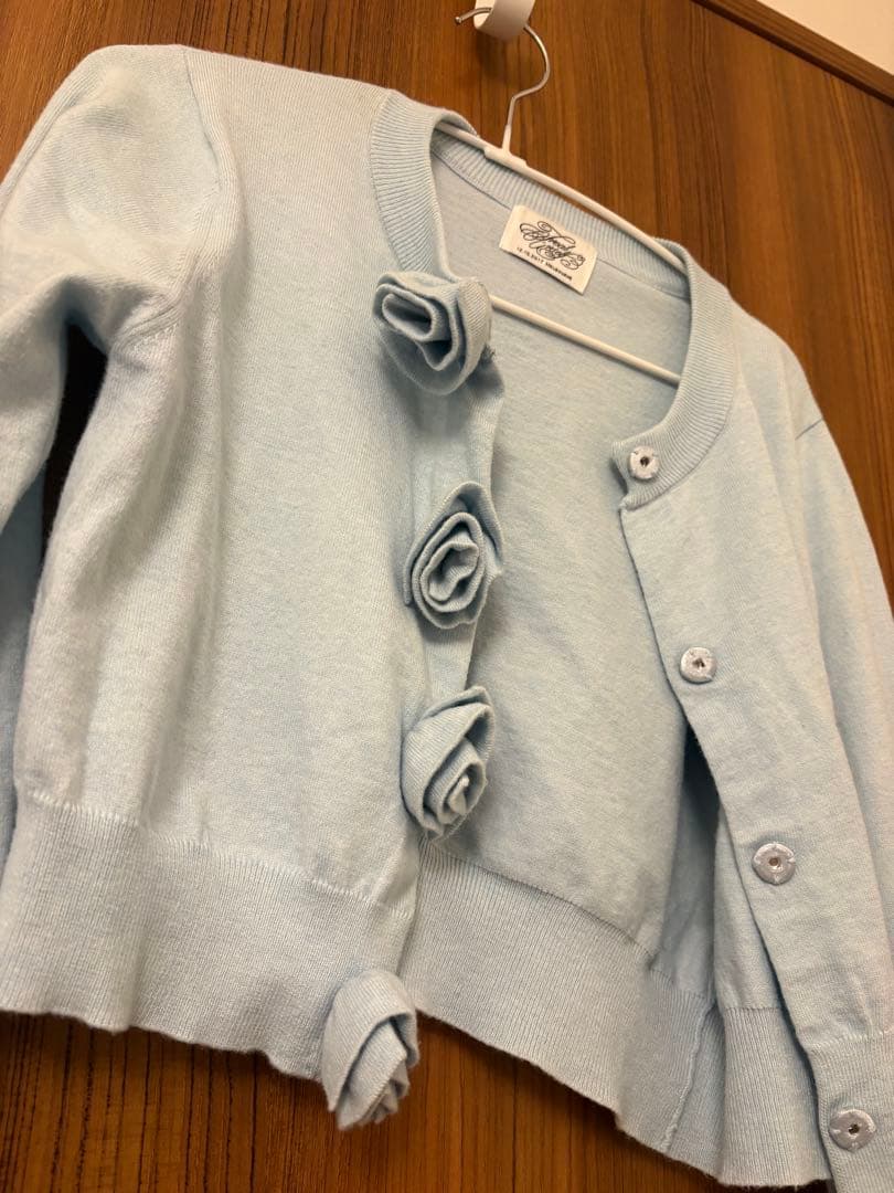 トップス Treat urself Rose flower motif cardigan
