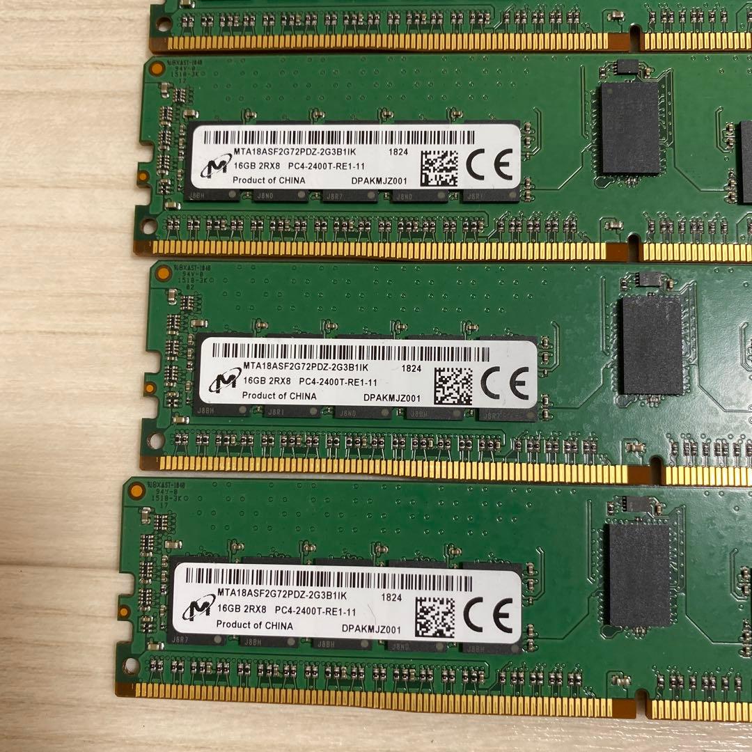 M*M様 メモリー16GB 2Rx8 PC4-2400T-RE1-11