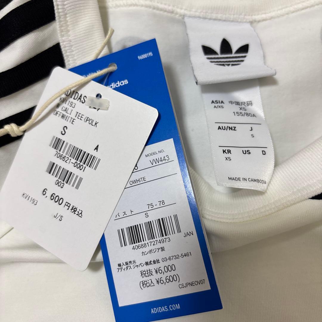 adidas ドット柄 半袖 Tシャツ