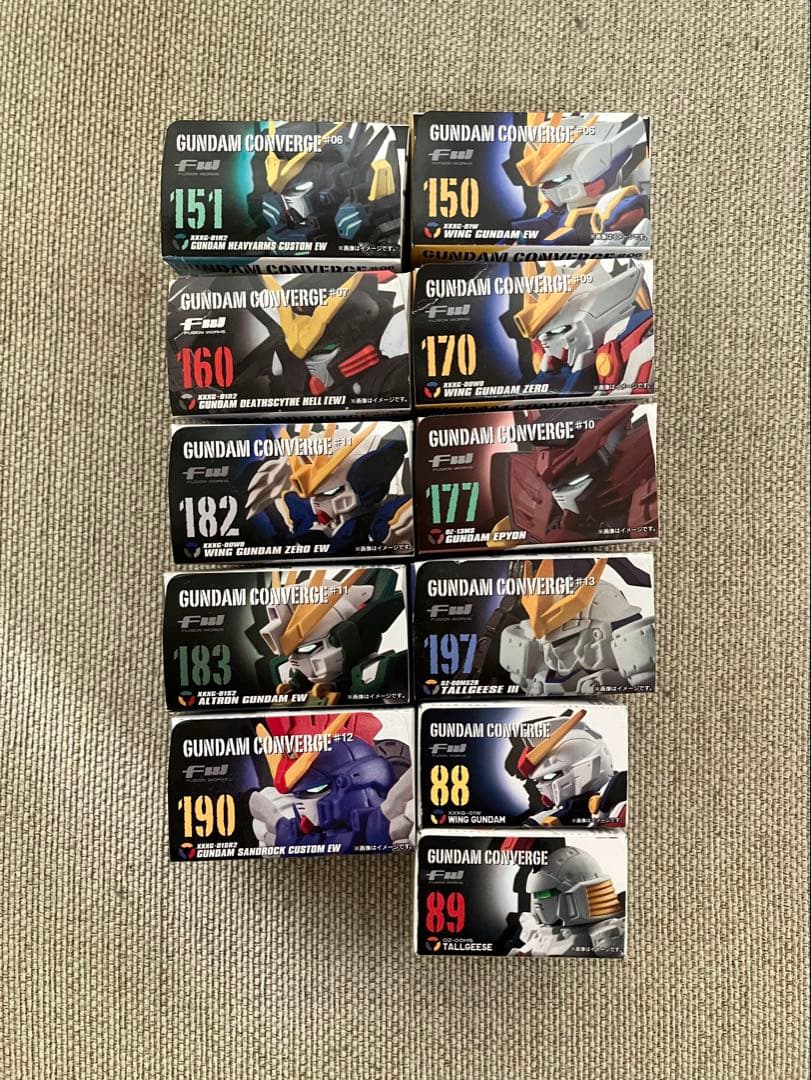 GUNDAM CONVERGE ウイングガンダム　セット