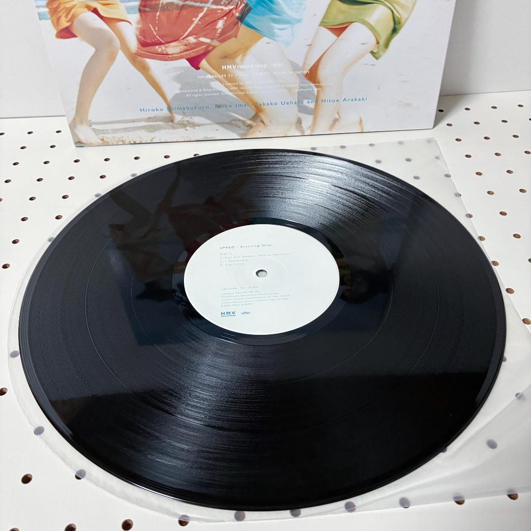 SPEED Starting Over / RISE レコード セット販売
